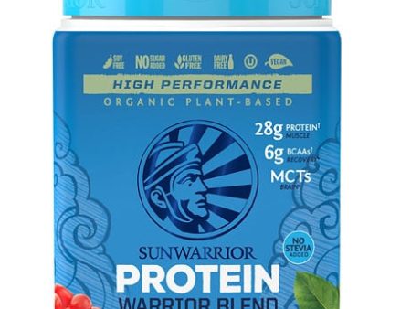 Sunwarrior Warrior Blend Plant-Based Organic Protein Natural 13.2 oz For Cheap