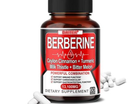 Berberine HCL (60 Capsules) Hot on Sale