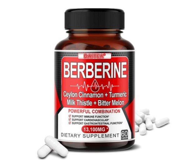 Berberine HCL (60 Capsules) Hot on Sale