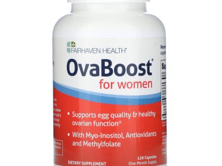 Fairhaven Health OvaBoost For Women 120 Capsules - Dietary Supplement Fashion