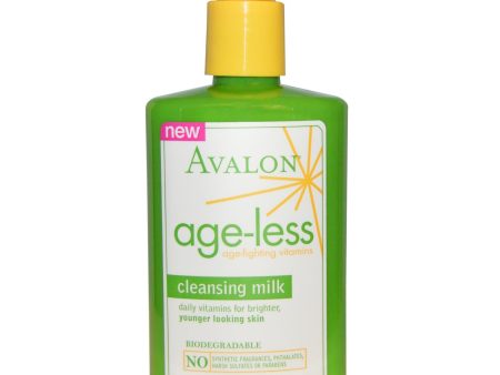 Avalon Organics, Cleansing Milk, Age-Less, Age-Fighting Vitamins, 251ml on Sale