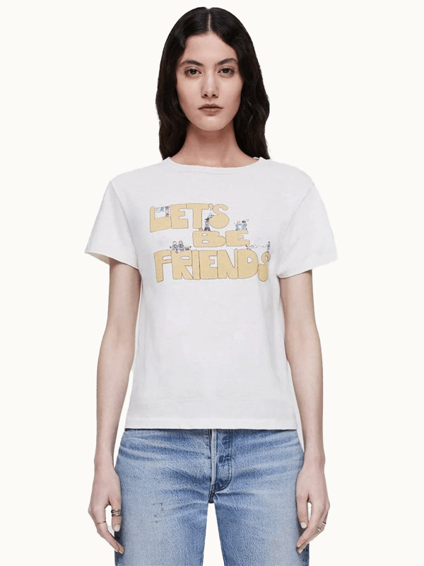 Classic  Lets Be Friends  Tee Sale