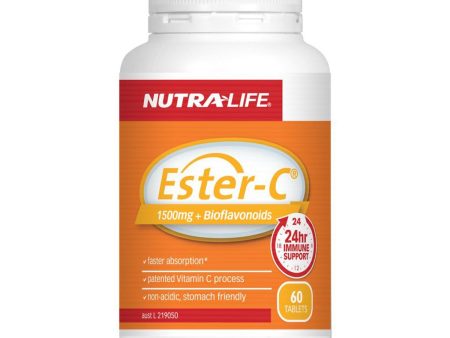 Nutralife Ester C 1500Mg + Bioflavonoids 60 Tablets Cheap