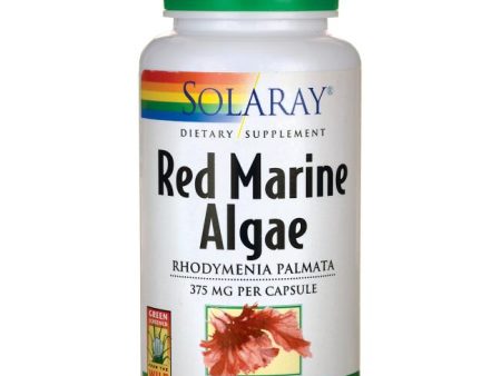 Solaray Red Marine Algae 375mg 100 Veggie Caps Online now