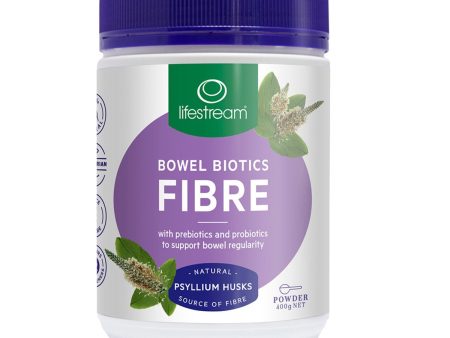 LifeStream Bowel Biotics Fibre With Prebiotics & Probiotics 400g Discount