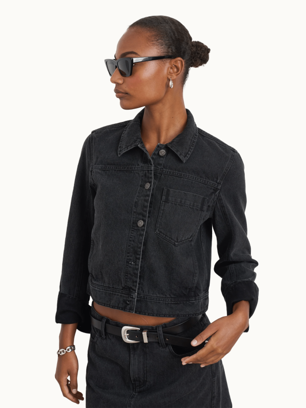 Betty Cropped Jacket Hot on Sale