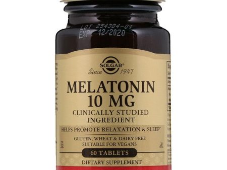 Solgar Melatonin 10mg 60 Tablets For Cheap