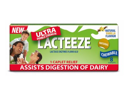 Lacteeze Ultra Double Strength Chewable 8C For Cheap