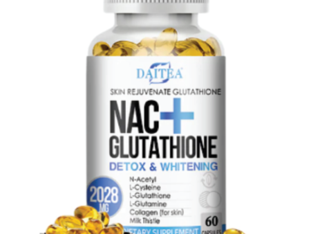 NAC + Glutathione (60 Capsules) For Cheap