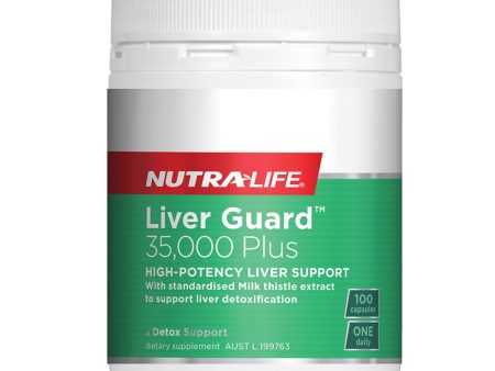 Nutralife Liver Guard 35000 Plus 100 Capsules Supply