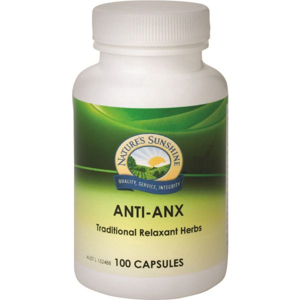 Nature S Sunshine Anti-Anx 100 Capsules on Sale