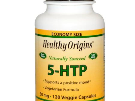 Healthy Origins 5-HTP 100mg 120 Veggie Capsules Discount