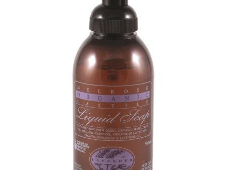 Melrose Organic Castile Soap Lavender Pump 500ml Online Hot Sale