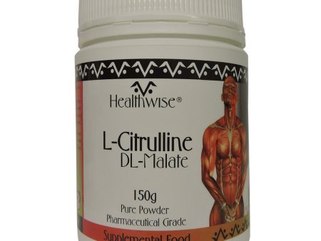 Healthwise L-Citrulline Dl-Malate 150g on Sale