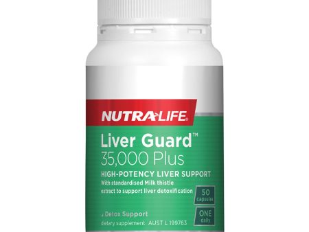 Nutralife Liver Guard 35000 Plus 50 Capsules Supply