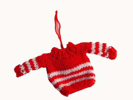 Red Holiday Knits, Ornaments For Discount