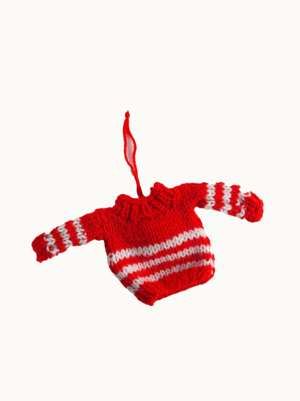 Red Holiday Knits, Ornaments For Discount