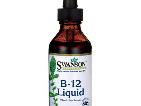 Swanson B12 Cyanocobalamin - Strawberry Liquid on Sale