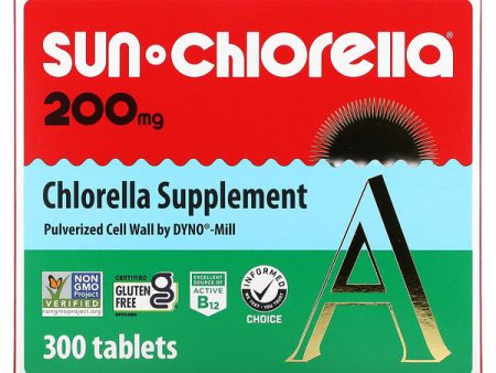 Sun A Chlorella 200Mg 300 Tablets Online Sale