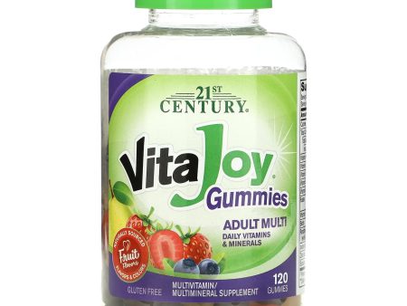 21st Century, VitaJoy Gummies, Adult Multivitamin, Fruit Flavor, 120 Gummies Sale