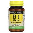 Mason Natural, Vitamin B-1, 250 mg, 100 Tablets Supply