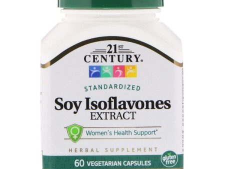 21st Century Soy Isoflavones Extract Standardized 60 Vegetarian Capsules Online now