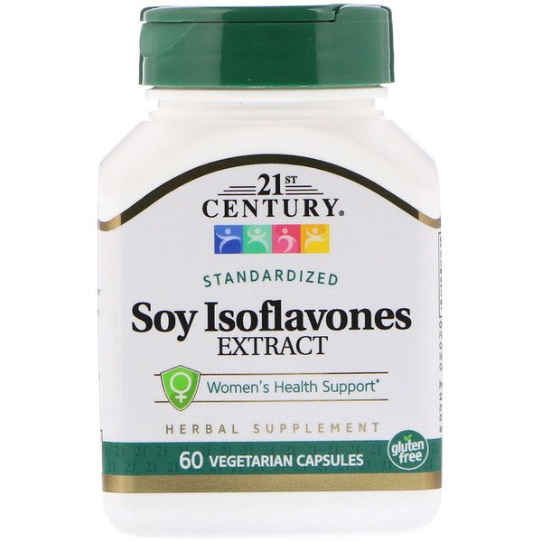 21st Century Soy Isoflavones Extract Standardized 60 Vegetarian Capsules Online now