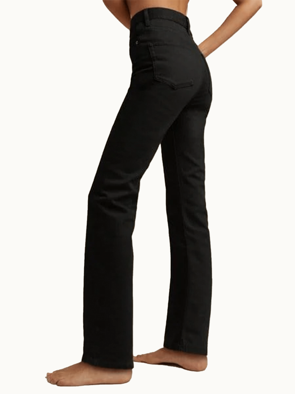 Eiffel Jeans in Black For Cheap