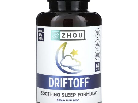 Zhou Nutrition, Driftoff, Soothing Sleep Formula, 60 Capsules Fashion