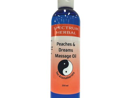 Spectrum Herbal Tao Aromatherapy Massage Oil Peaches & Dreams 250ml Sale