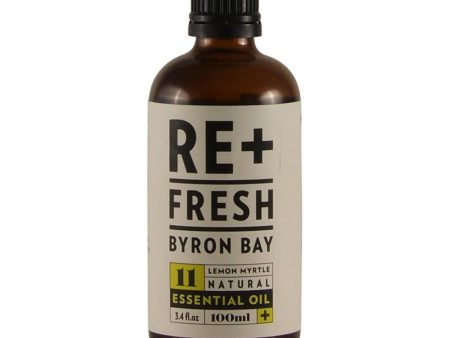 Re+Fresh Byron Bay Lemon Myrtle Natural Essential Oil 100ml For Sale