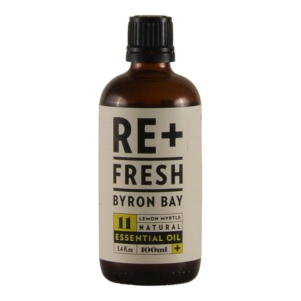 Re+Fresh Byron Bay Lemon Myrtle Natural Essential Oil 100ml For Sale