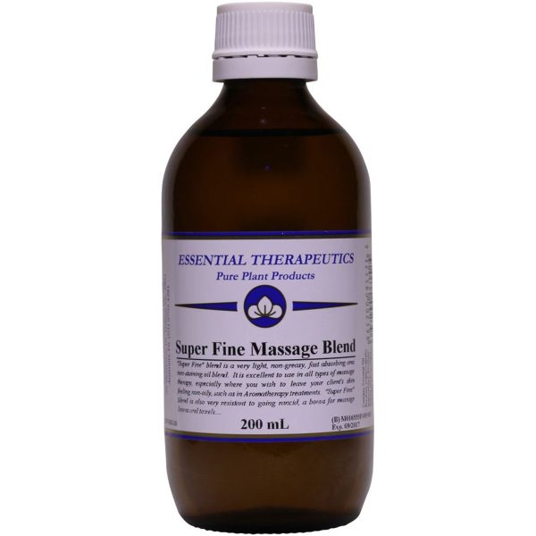 Essential Therapeutics Massage Blend Super Fine 200ml Supply