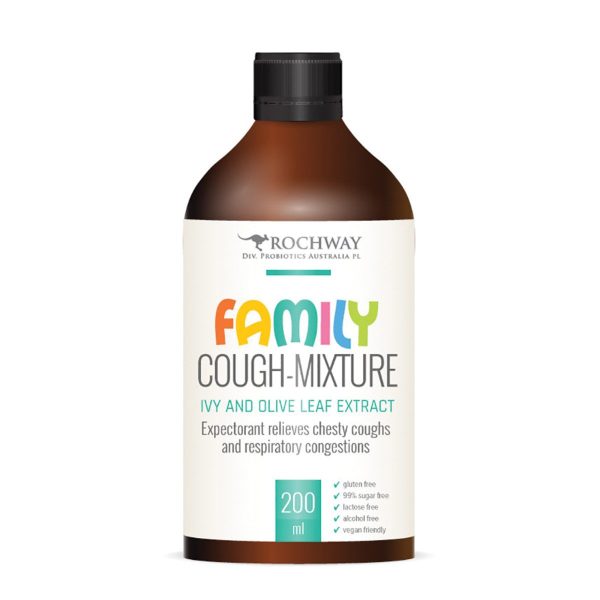 Rochway Family Cough-Mixture Ivy & Olive Leaf Extract 200ml Fashion