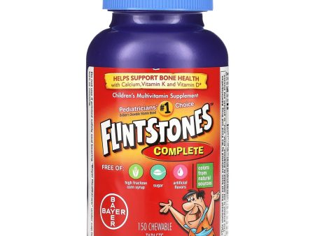 Flintstones, Complete, Children s Multivitamin Supplement, 150 Chewable Tablets Online now