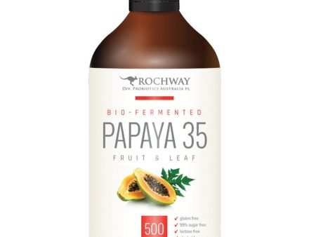 Rochway Bio-Fermented Papaya 35 Fruit & Leaf 500ml Supply