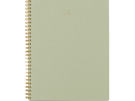 Notebook - Tea Green - Grid Online