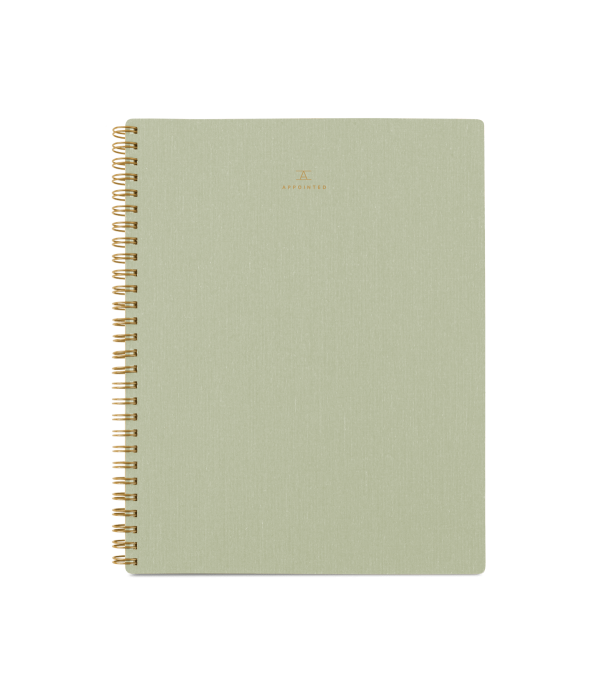 Notebook - Tea Green - Grid Online