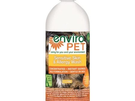 Enviropet Pet Sensitive Skin & Allergy Wash 1L Fashion