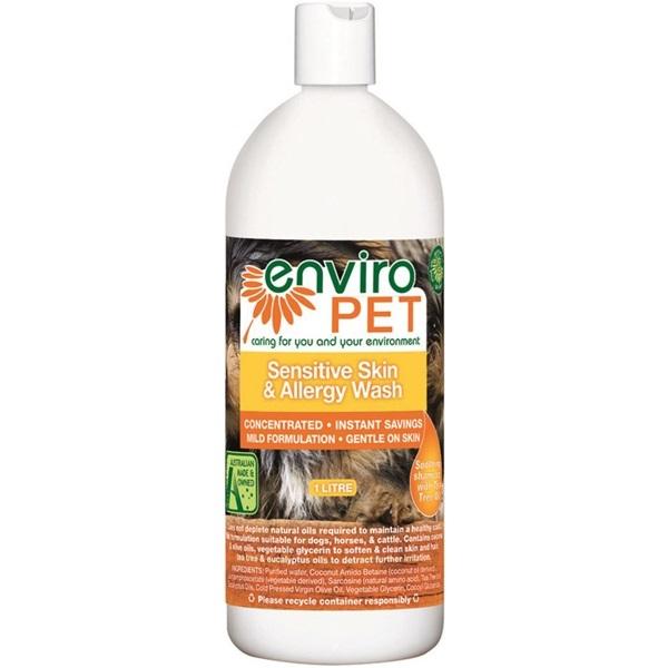 Enviropet Pet Sensitive Skin & Allergy Wash 1L Fashion