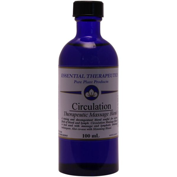 Essential Therapeutics Massage Blend Circulation 100ml For Cheap