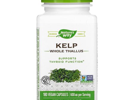 Nature s Way, Kelp, 600 mg, 180 Capsules Online Hot Sale