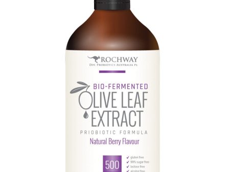 Rochway Bio-Fermented Olive Leaf Extract Probiotic Formula (Natural Berry Flavour) 500ml For Cheap