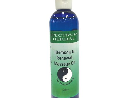 Spectrum Herbal Tao Aromatherapy Massage Oil Harmony & Renewal 250ml For Sale