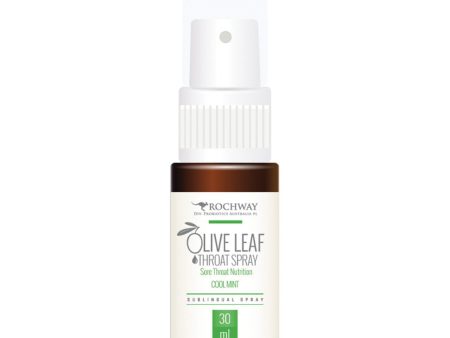 Rochway Olive Leaf Throat Spray Cool Mint 30ml on Sale