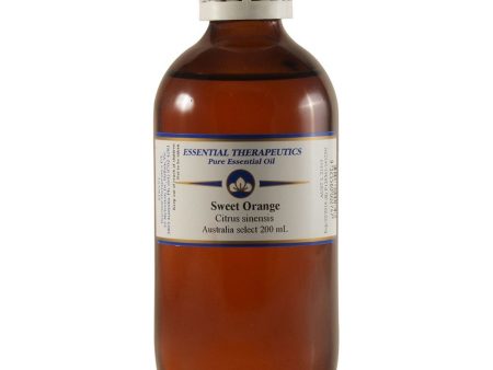 Essential Therapeutics Essential Oil Sweet Orange 200ml For Sale