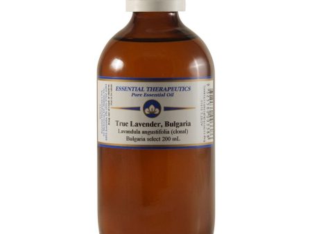 Essential Therapeutics Essential Oil True Lavender Bulgaria 200ml on Sale