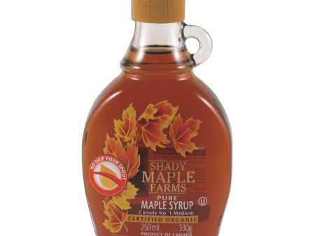 Shady Maple Farms Organic Pure Maple Syrup 250ml For Cheap