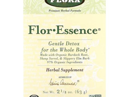 Flora, Flor·Essence, Gentle Detox for the Whole Body, 2 1 8 oz (63 g) Cheap