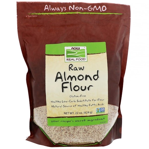 Now Foods Real Food Raw Almond Flour 22 oz (624g) Online now